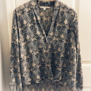 Max Studio Blue Top, Medium